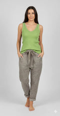 The V-Neck Italian Tank Tops